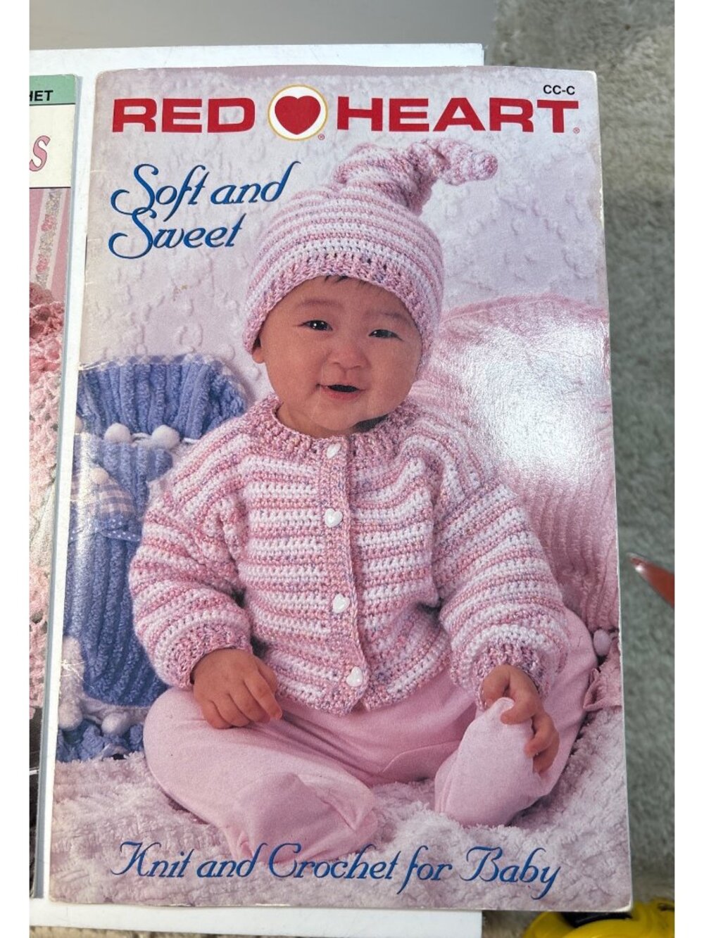 Red Heart Soft & Sweet Knit And Crochet Patterns For Baby - Picture 3 of 7